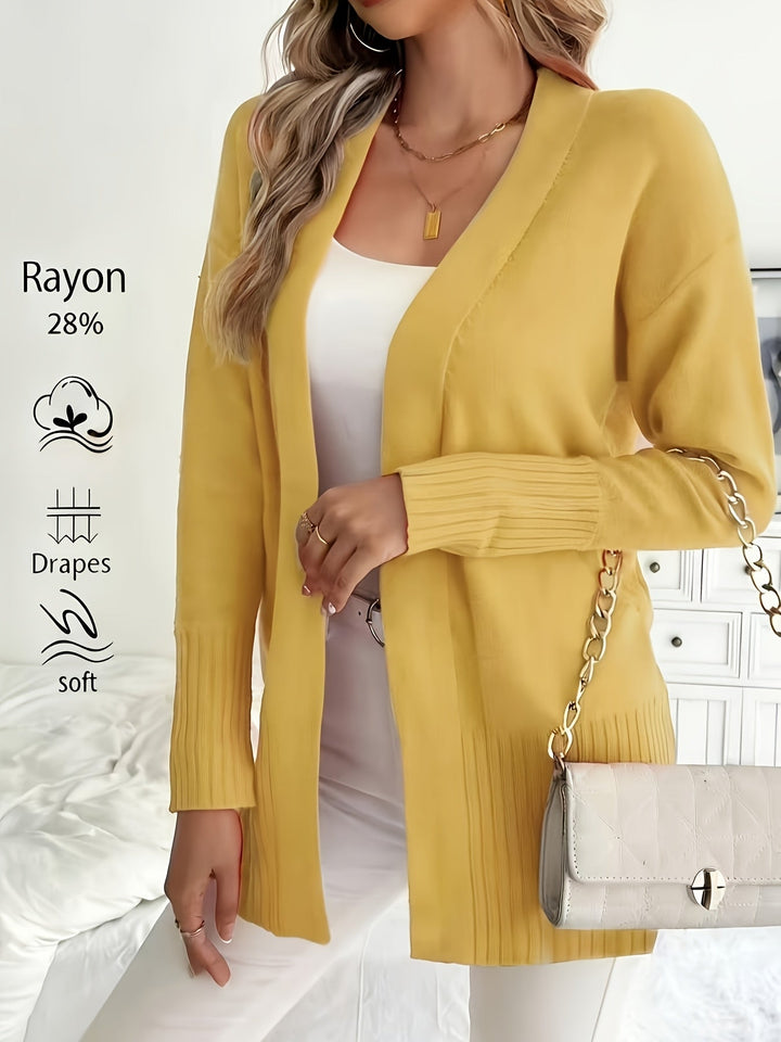 Tivora – lange Strickjacke