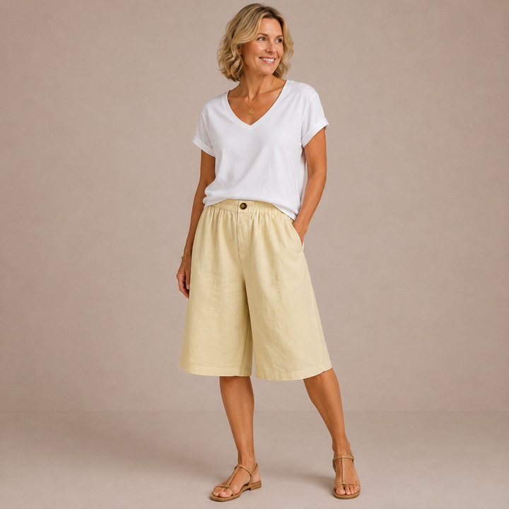 Mevra – Shorts mit elastischem Bund
