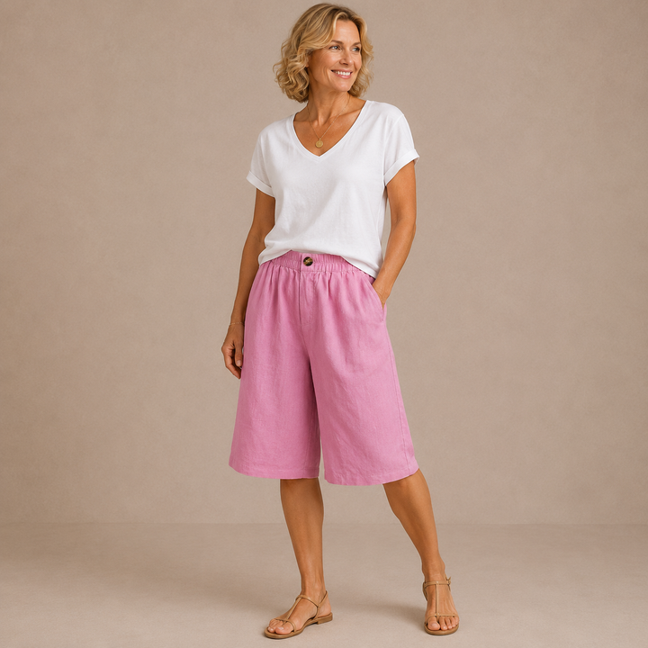 Mevra – Shorts mit elastischem Bund