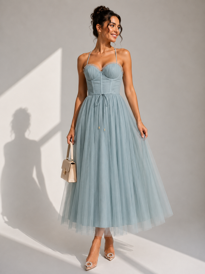 Virela – Offenes Tüllkleid