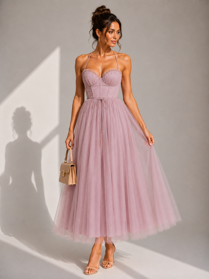Virela – Offenes Tüllkleid