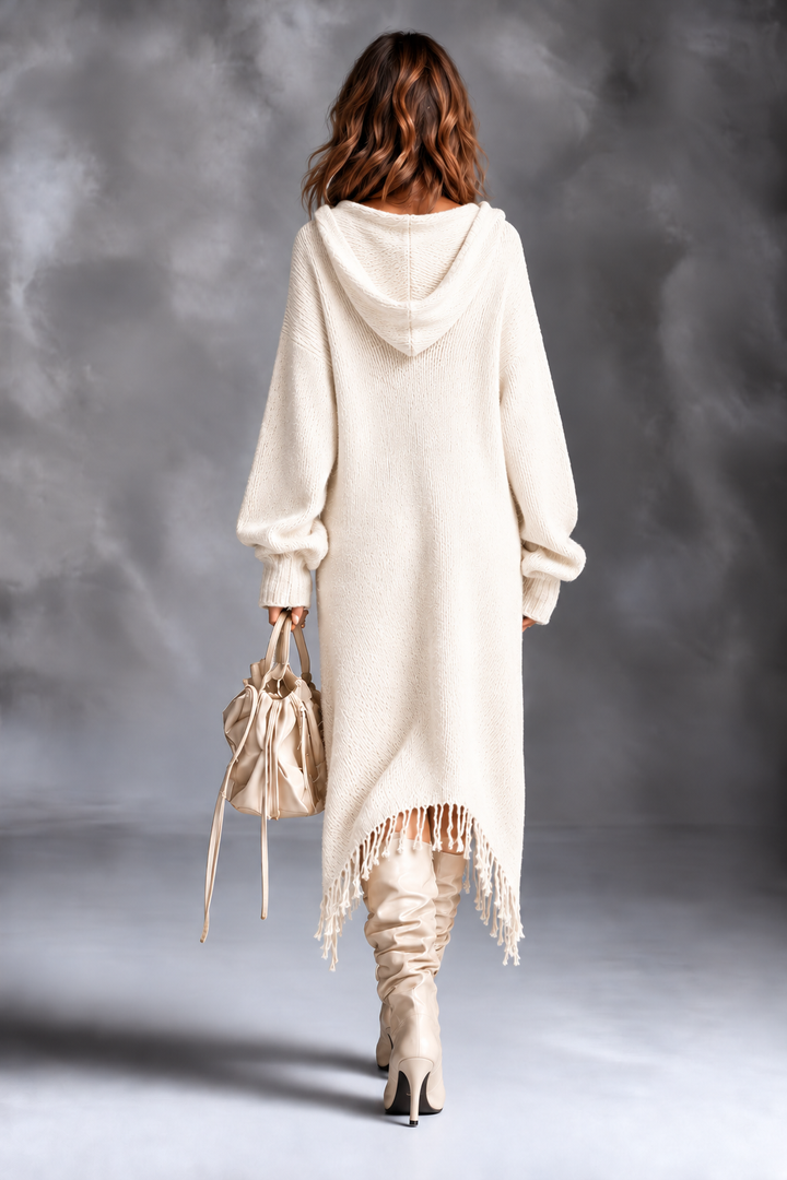 Garise – Kapuzenstrickkleid