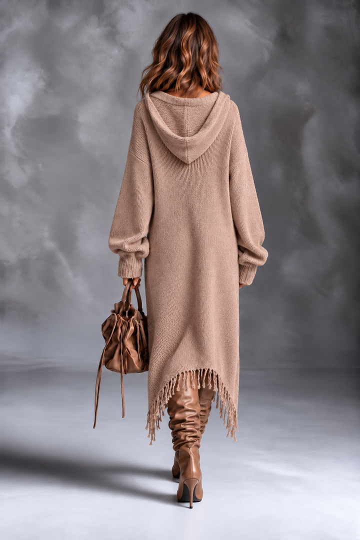 Garise – Kapuzenstrickkleid