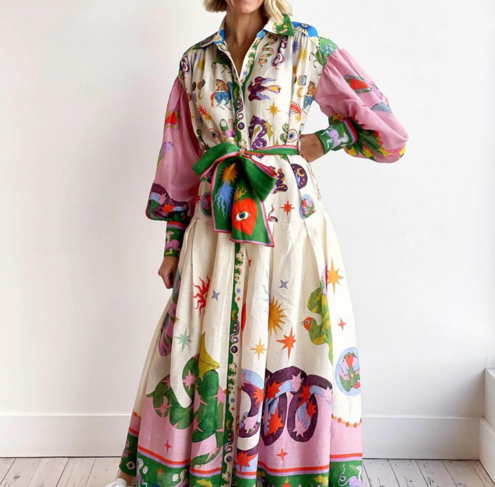 Jovena – Voluminöses Kleid