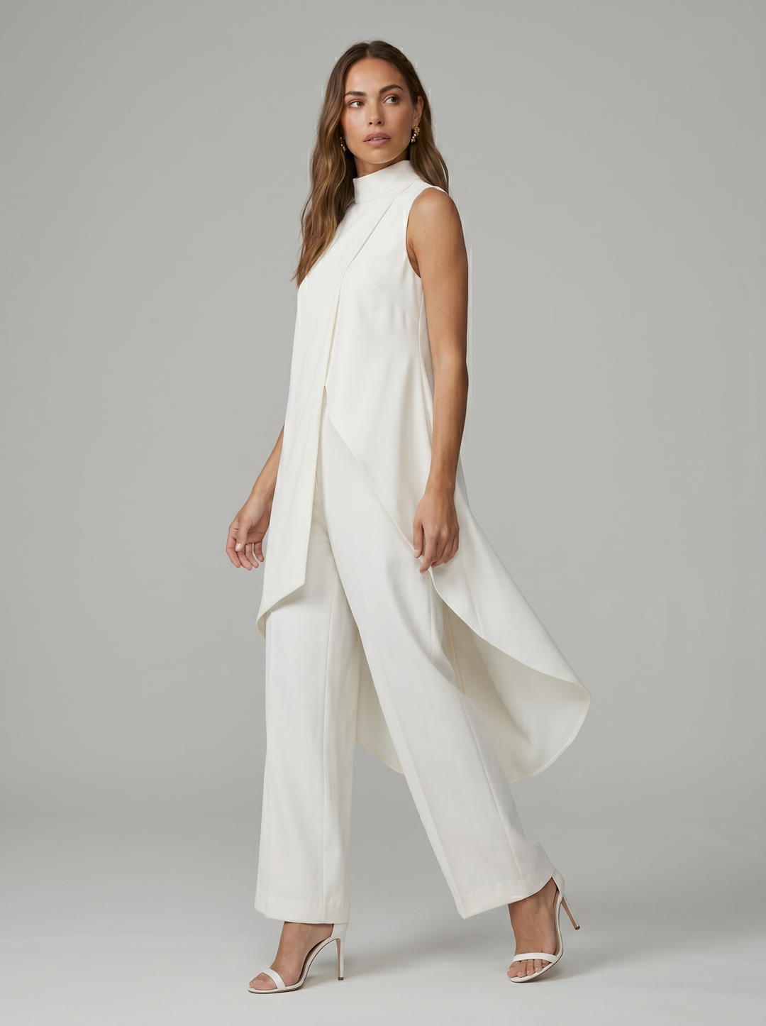 Arlise – asymmetrisch geschnittenes Webstoff-Set