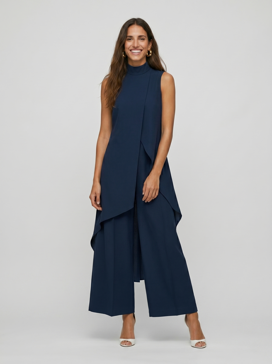 Arlise – asymmetrisch geschnittenes Webstoff-Set