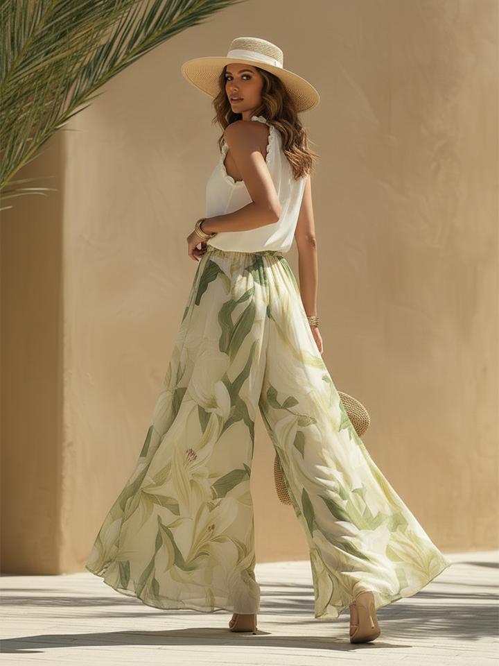 Erelle – Rüschenausschnitt Chiffon-Effekt-Set