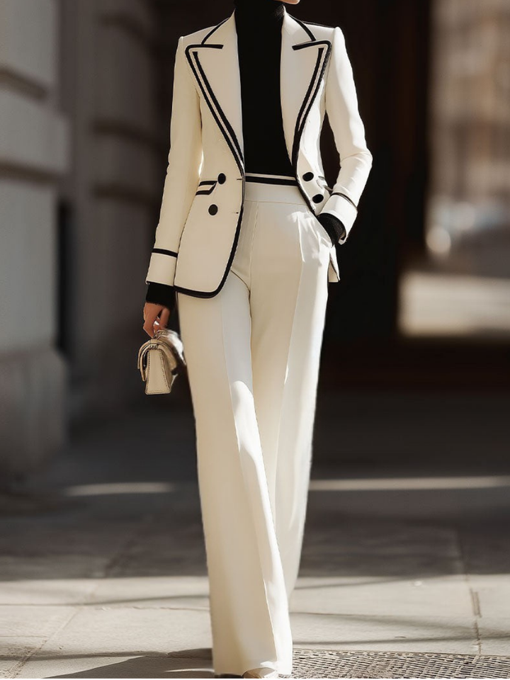 Sevra – Entspannt geschnittenes Blazer-Set