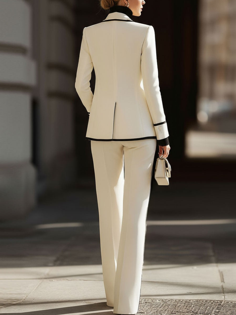 Sevra – Entspannt geschnittenes Blazer-Set