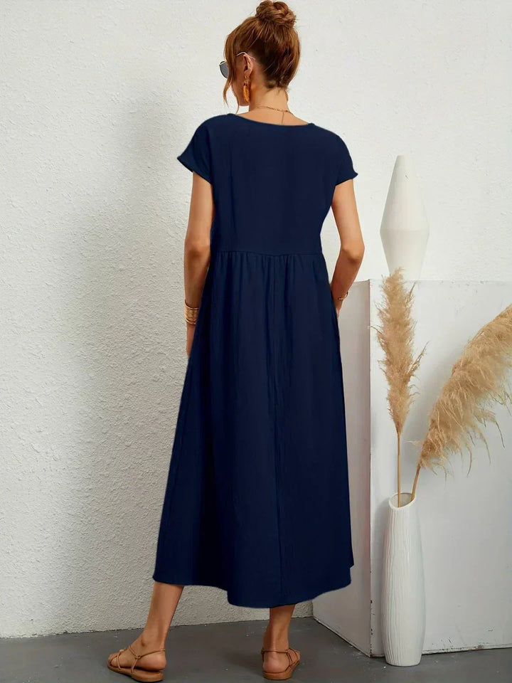 Calira - Midi Cotton Dress