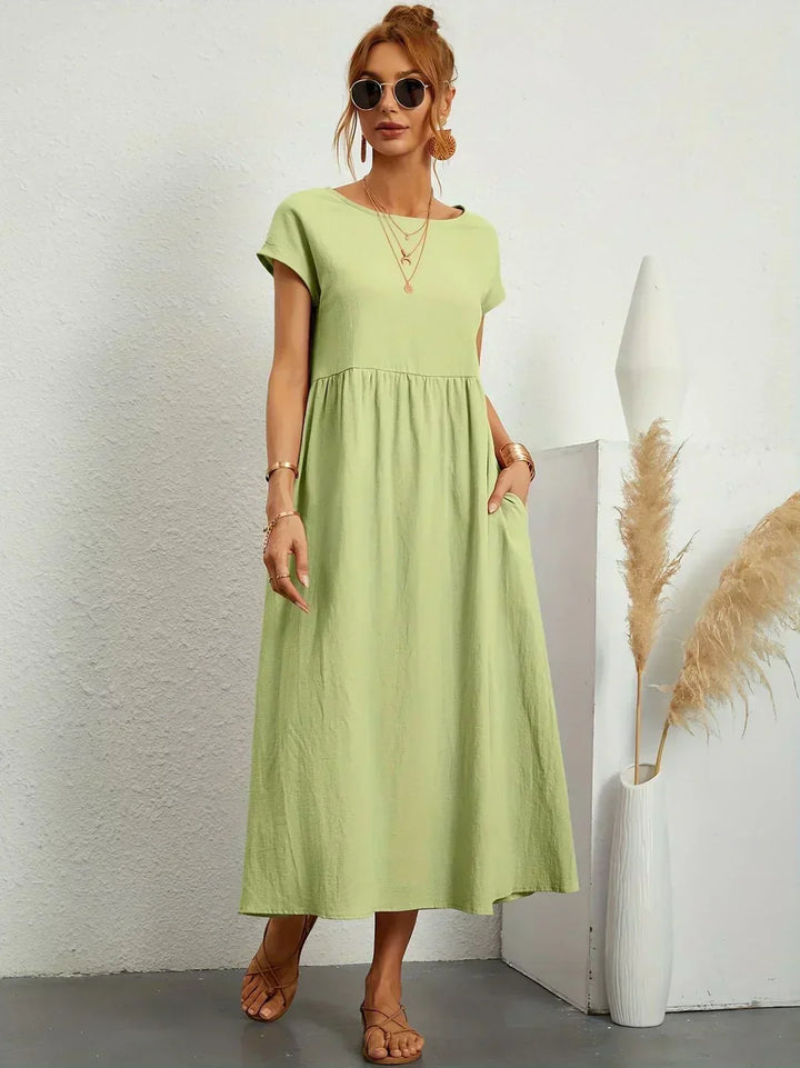 Calira - Midi Cotton Dress