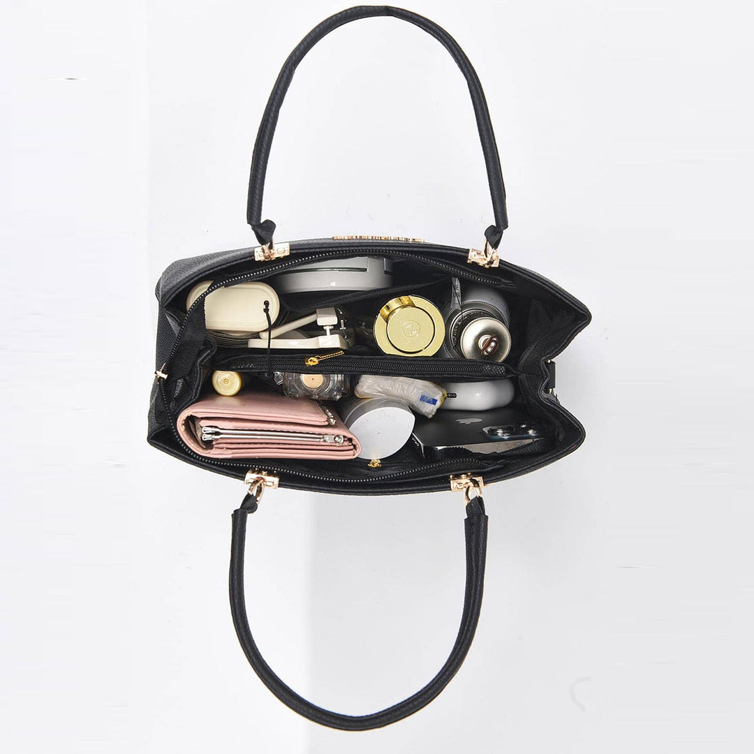 Nirela – schalenförmige, beschichtete Handtasche
