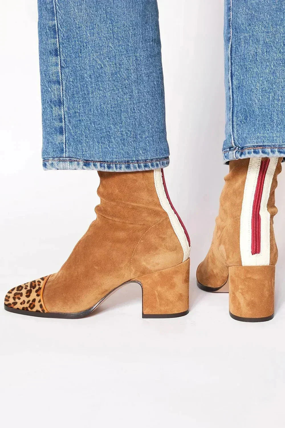 Lunera – Stiefeletten mit quadratischem Absatz