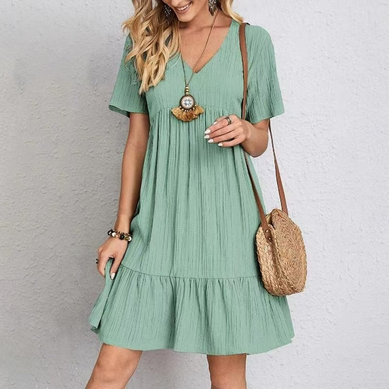 Nivara – Kleid mit Rüschendetails