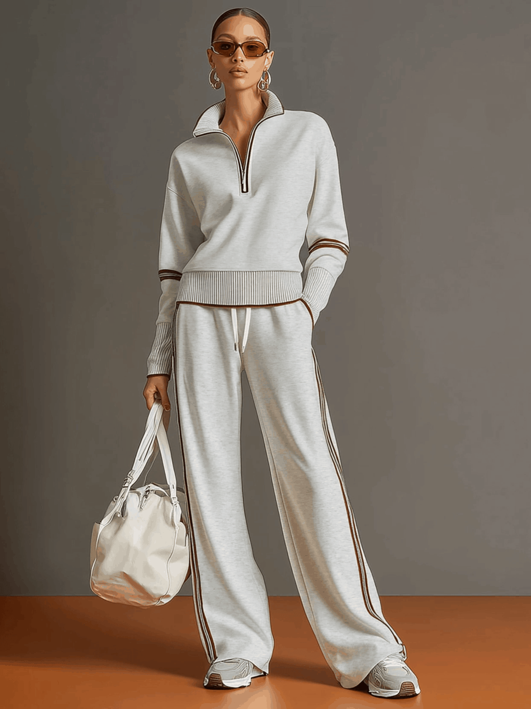 Mireva – weit geschnittenes Set aus Bluse und Hose