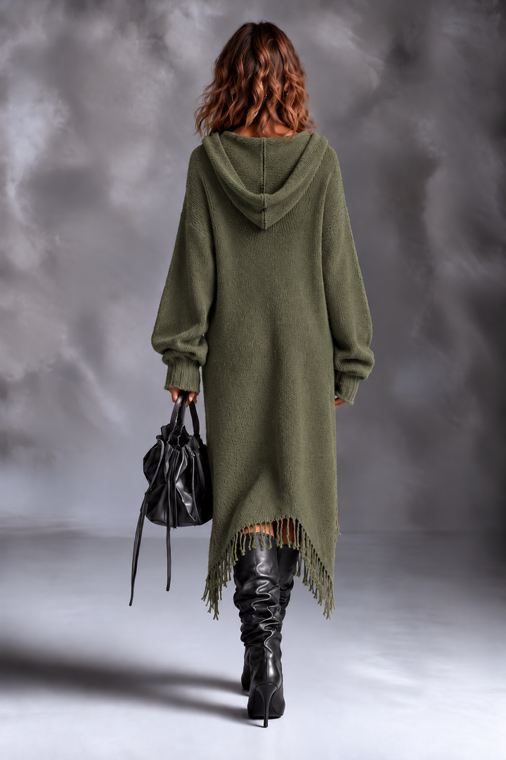 Garise – Kapuzenstrickkleid