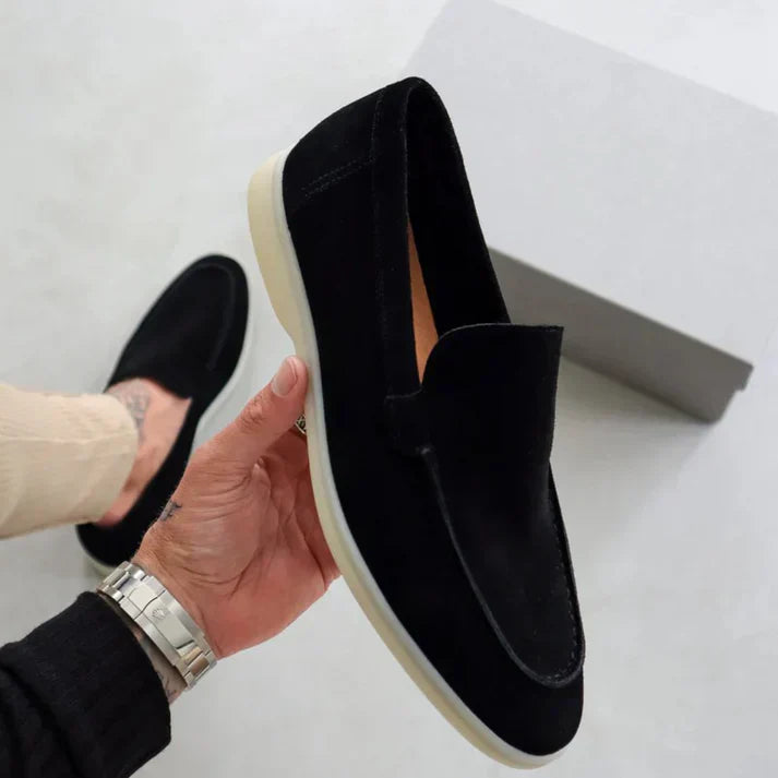 Slip-On – Wildleder-Mokassins