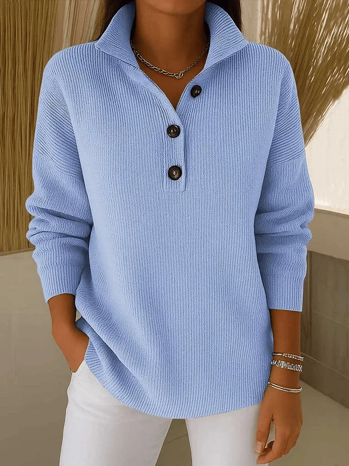 Ilenna – Polokragen-Strickpullover