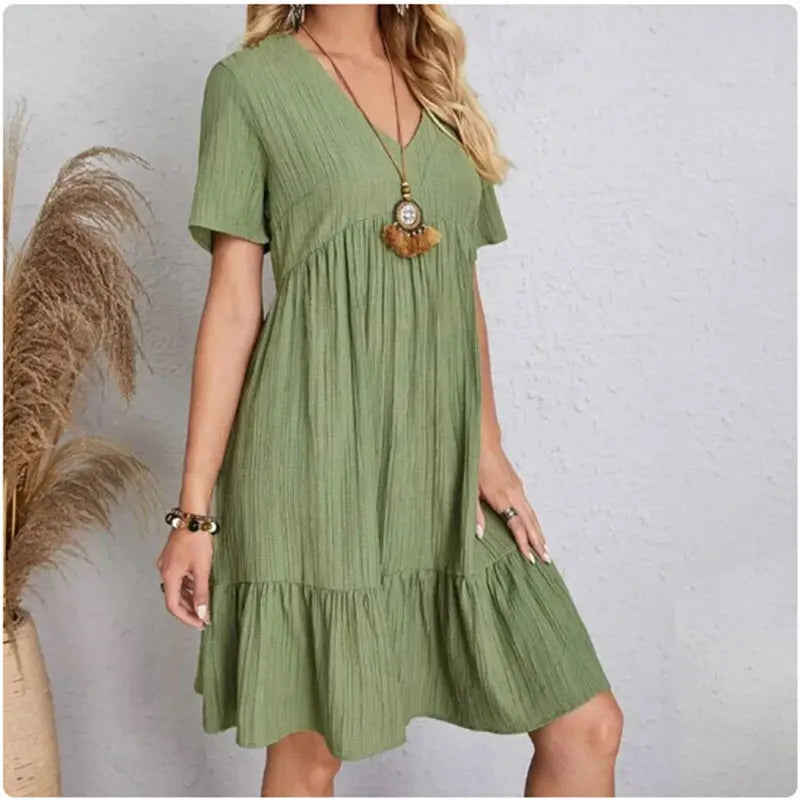 Nivara – Kleid mit Rüschendetails