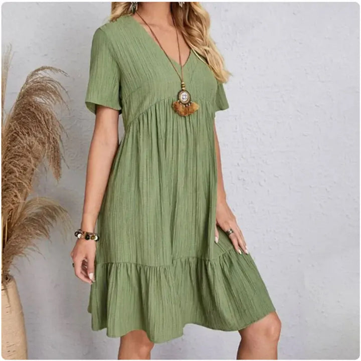 Nivara – Kleid mit Rüschendetails