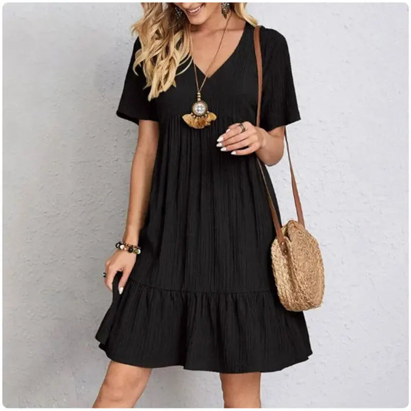 Nivara – Kleid mit Rüschendetails