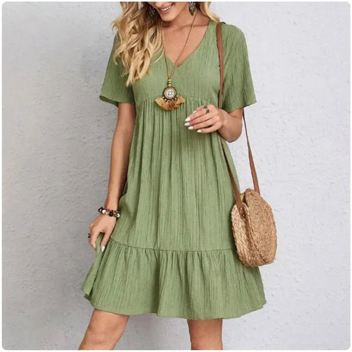 Nivara – Kleid mit Rüschendetails