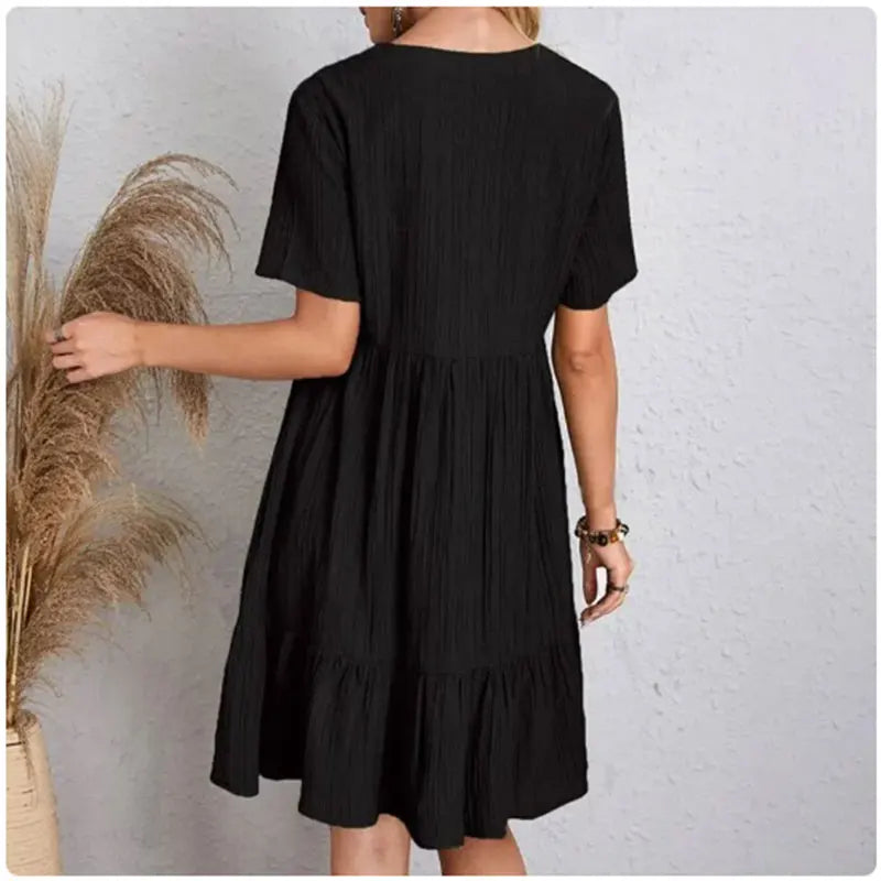 Nivara – Kleid mit Rüschendetails