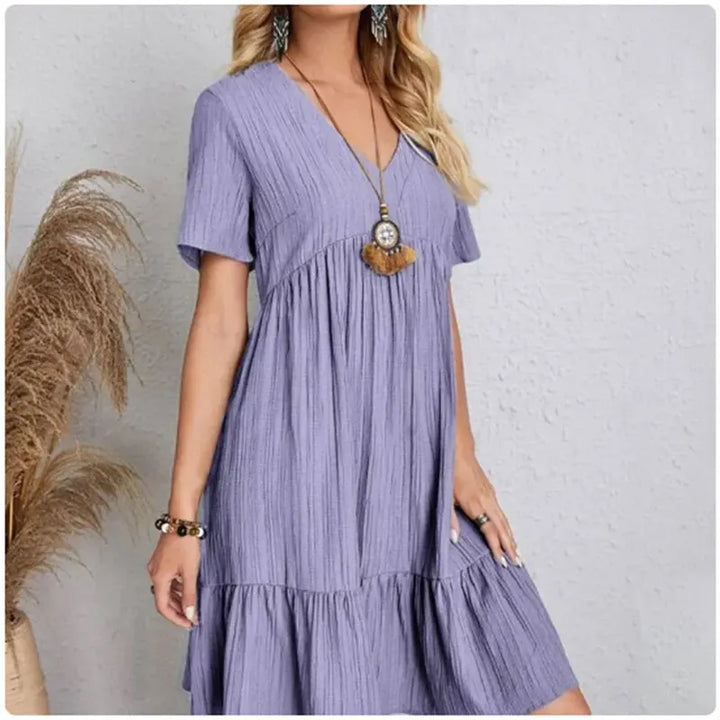 Nivara – Kleid mit Rüschendetails
