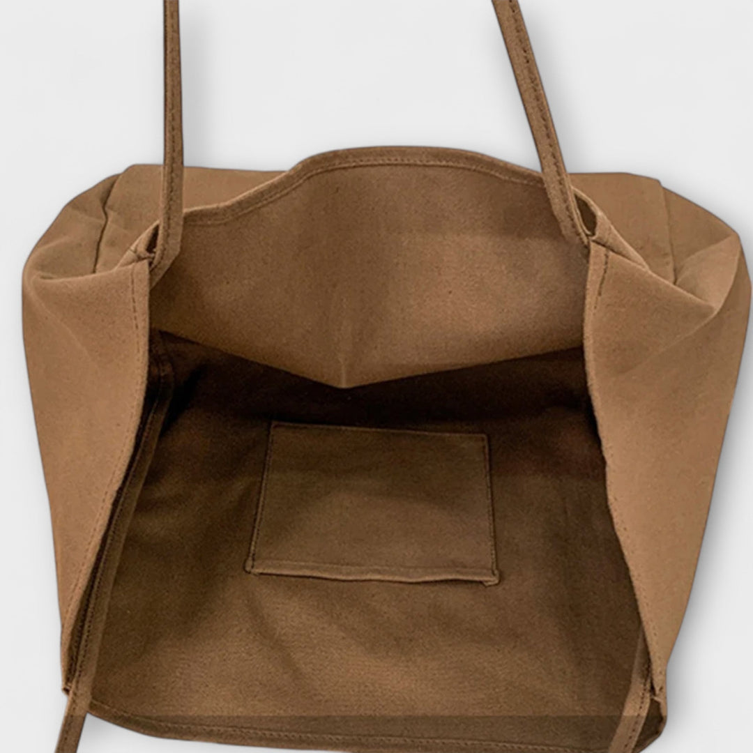 Evria – Großer Canvas-Shopper