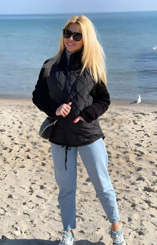 Zerelle – Reißverschluss-Strickjacke