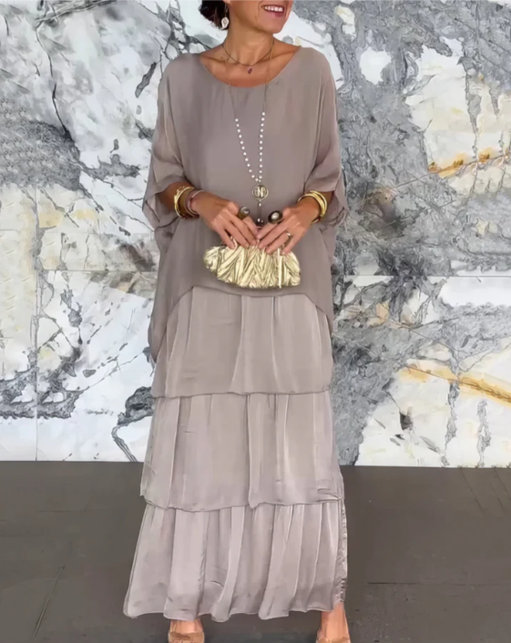 Avalen - Ruffled Woven Maxi Dress