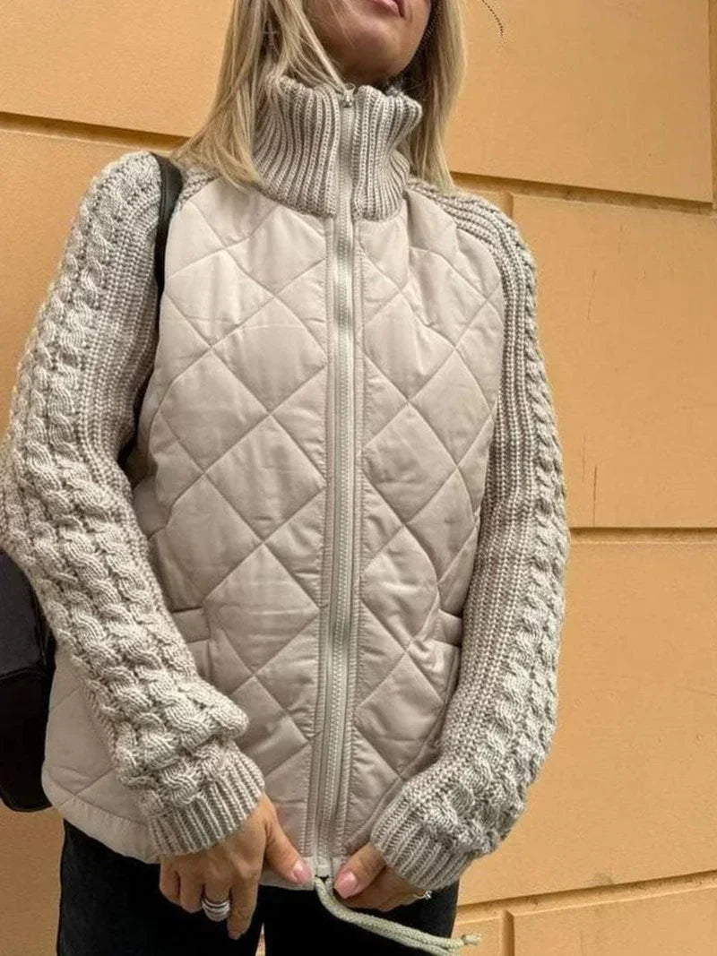 Zerelle – Reißverschluss-Strickjacke