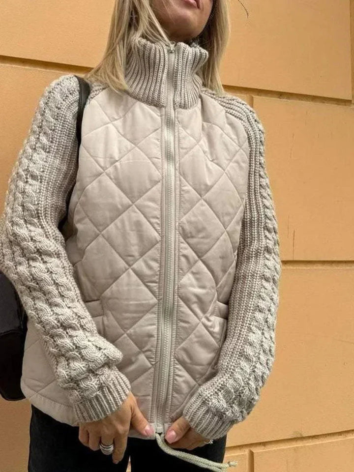 Zerelle – Reißverschluss-Strickjacke