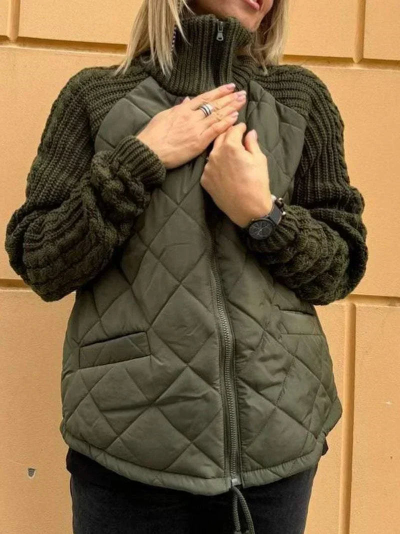 Zerelle – Reißverschluss-Strickjacke