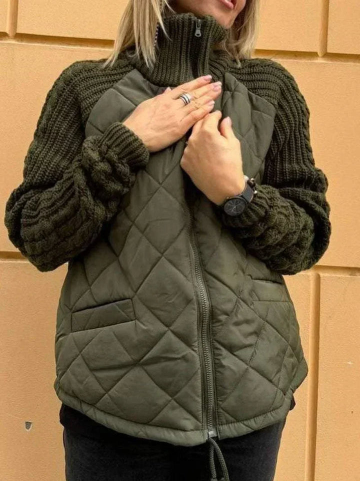 Zerelle – Reißverschluss-Strickjacke