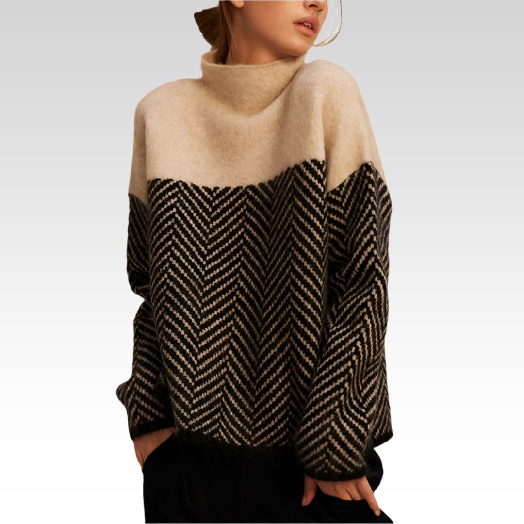 Lyrisa – Zopfstrick-Pullover