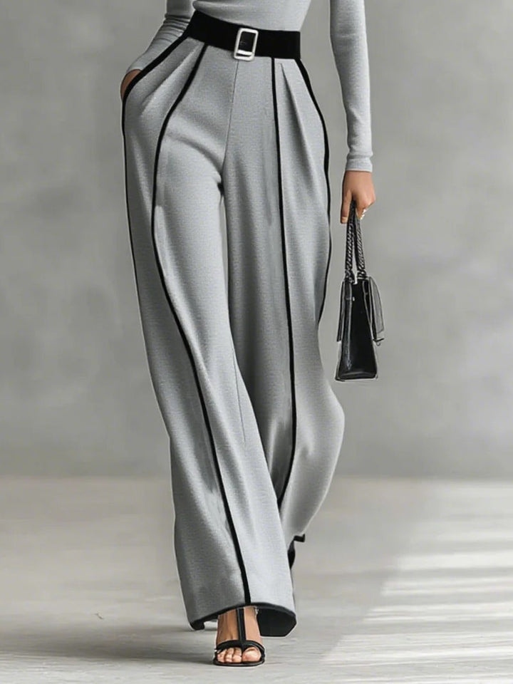 High-Neck Knit Set