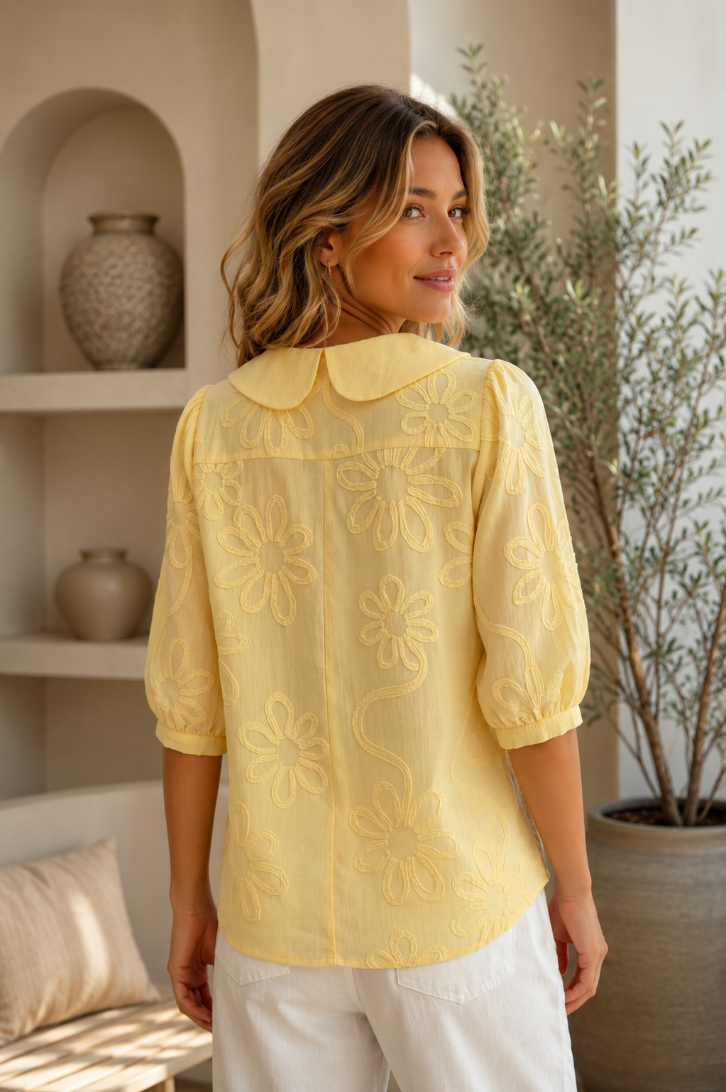 Zelith – Bluse mit floralem Druck