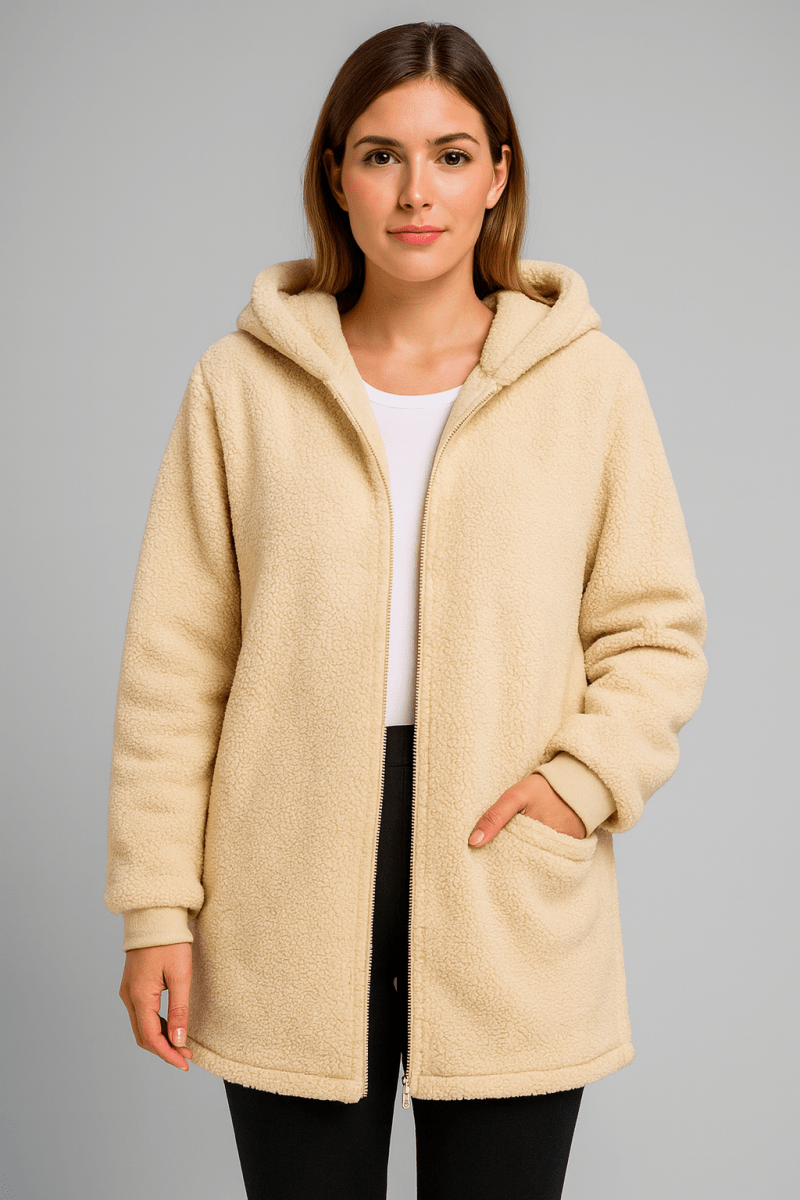 Zarelle – Teddyfleece-Jacke