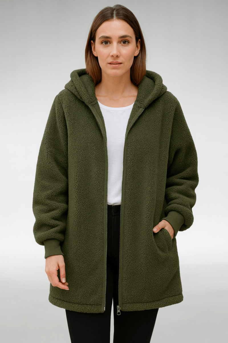 Zarelle – Teddyfleece-Jacke