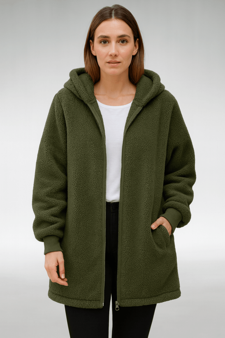 Zarelle – Teddyfleece-Jacke