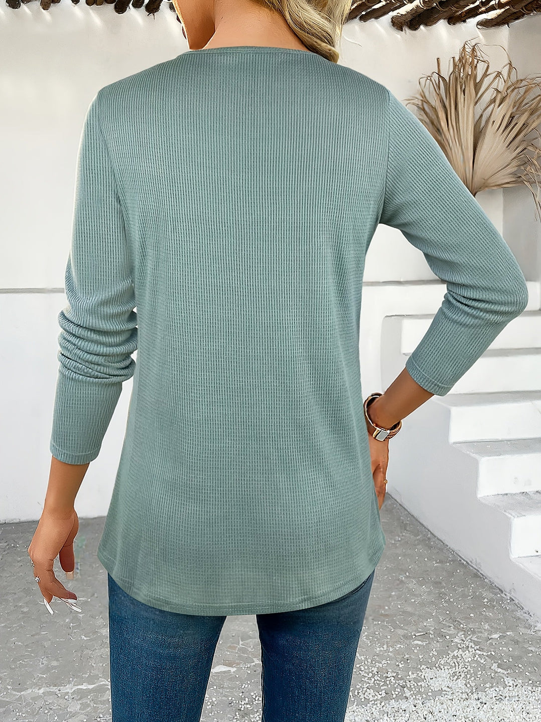 Tivora – Zweiteiler-Optik Strickpullover
