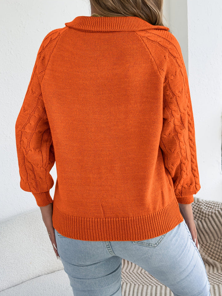 Mevira – Laternenärmel-Pullover