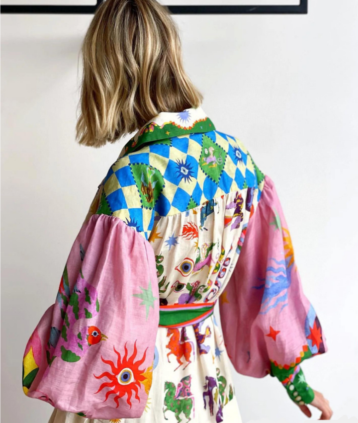 Jovena – Voluminöses Kleid