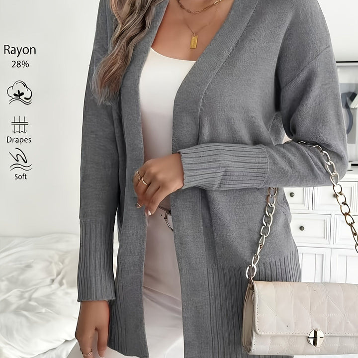 Tivora – lange Strickjacke