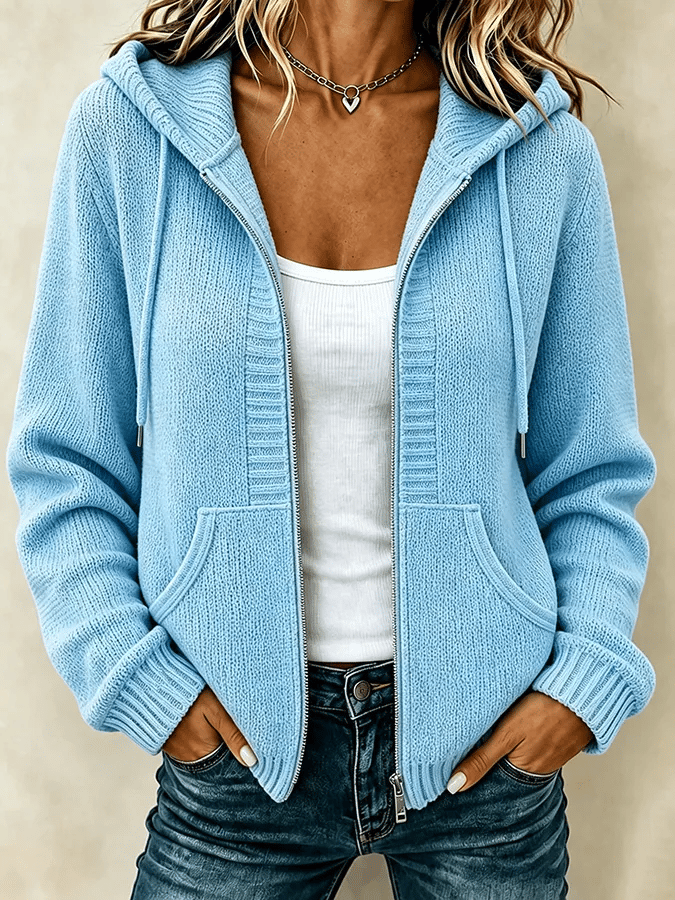 Noreli – Gewebte Kapuzenjacke