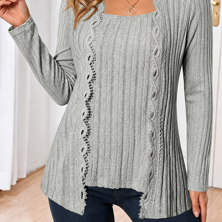 Zirela – Lagenlook Stretch-Stricktop