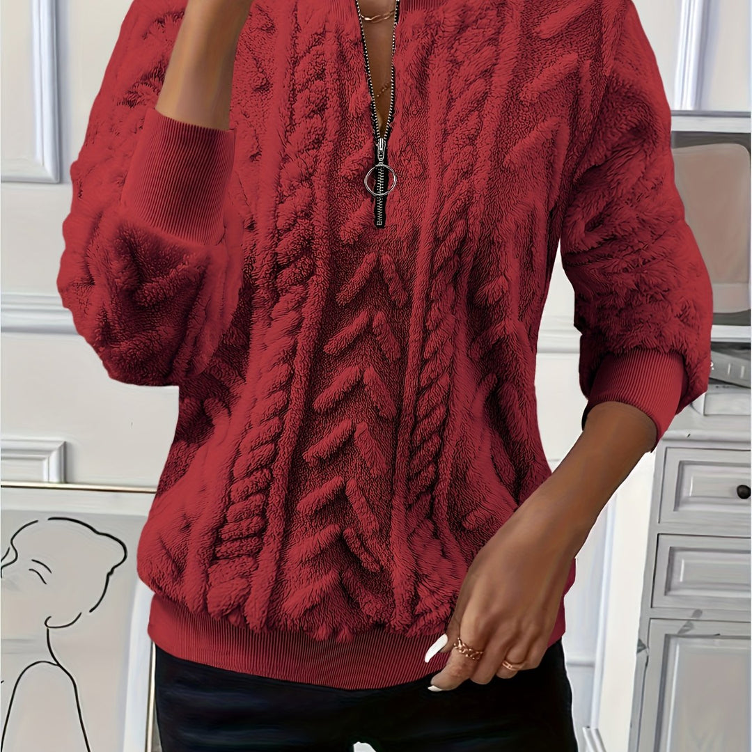 Tirena – gefütterter Strickpullover