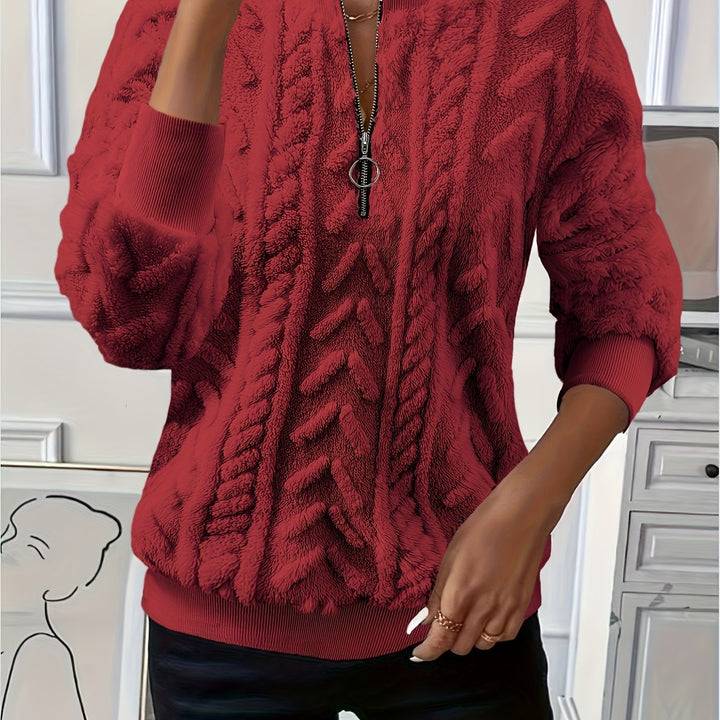 Tirena – gefütterter Strickpullover