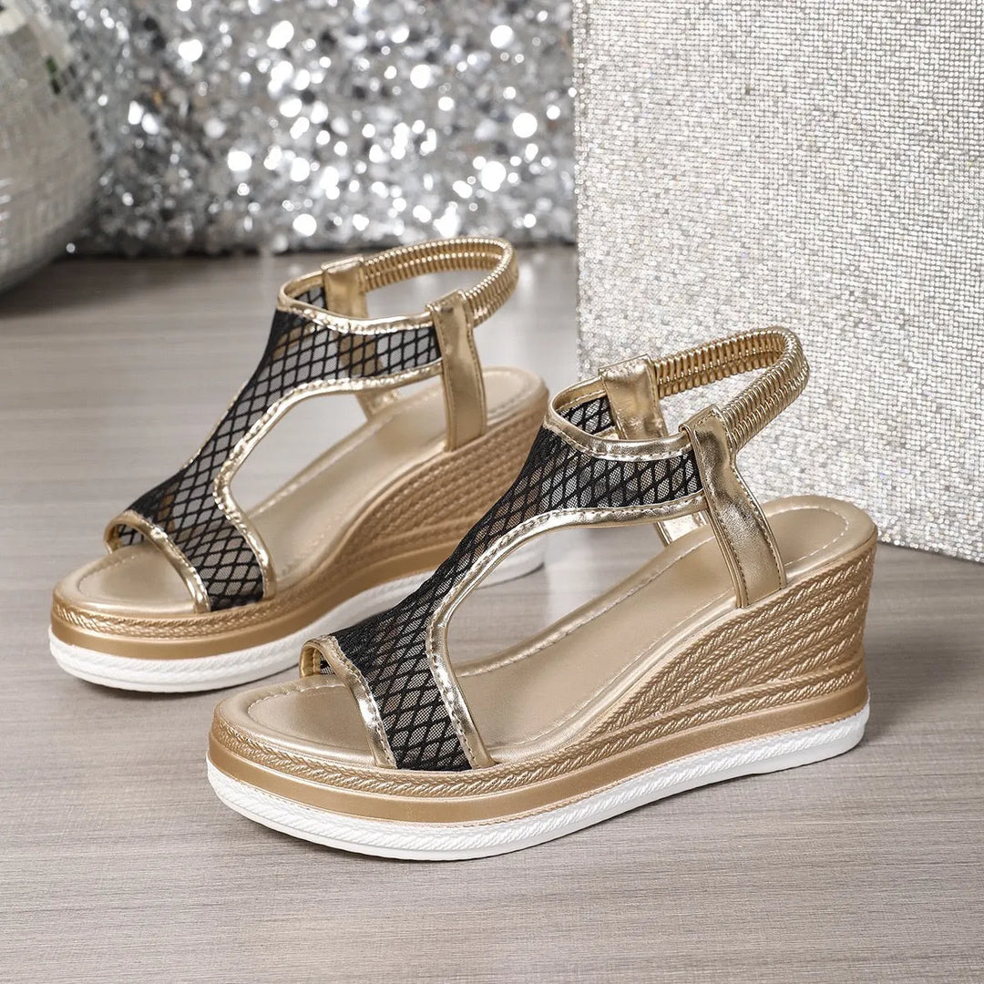 Selora – Verstellbare Keilsandalen